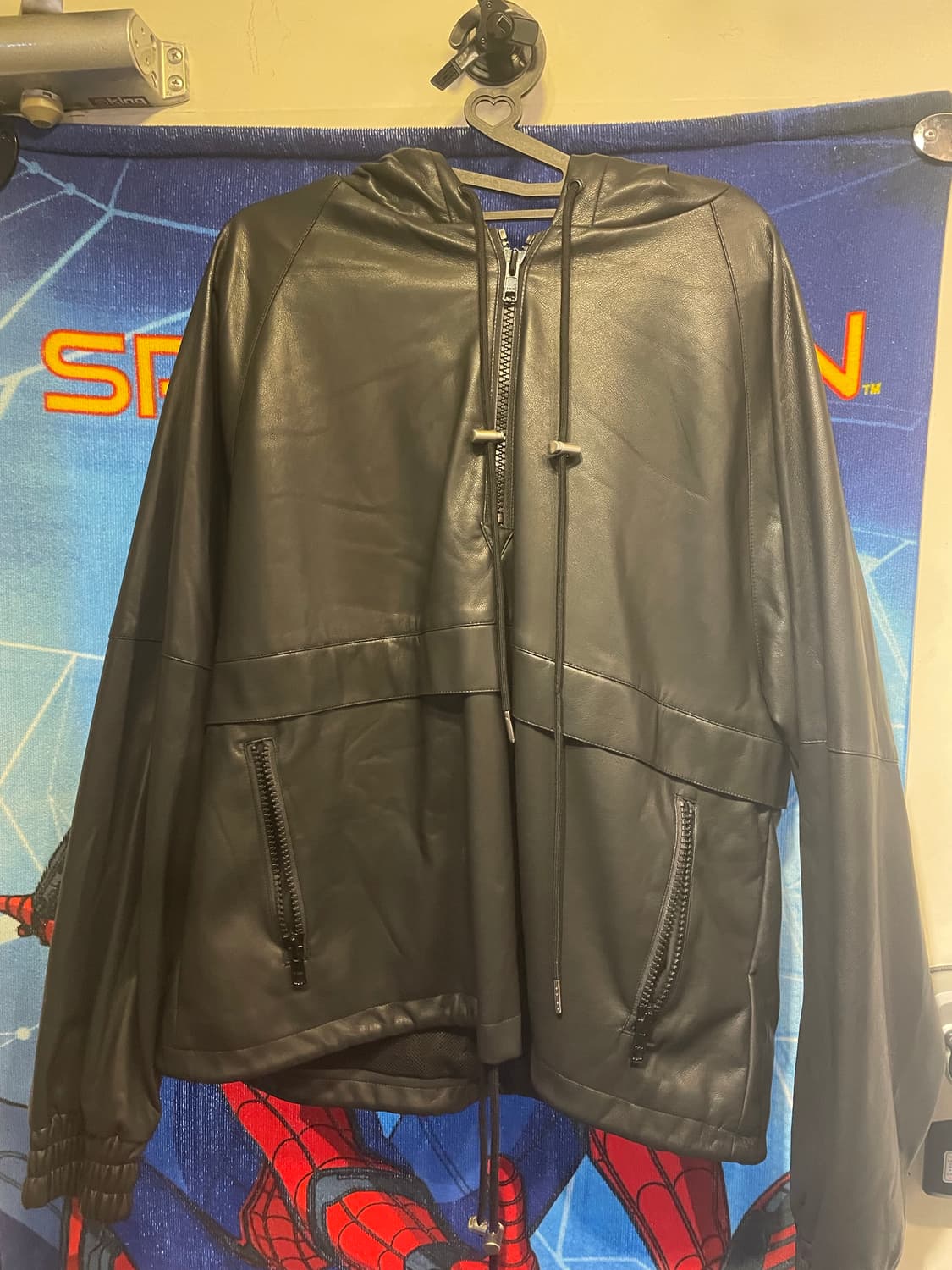 가죽아노락 가슴55 기장70 상품이미지1