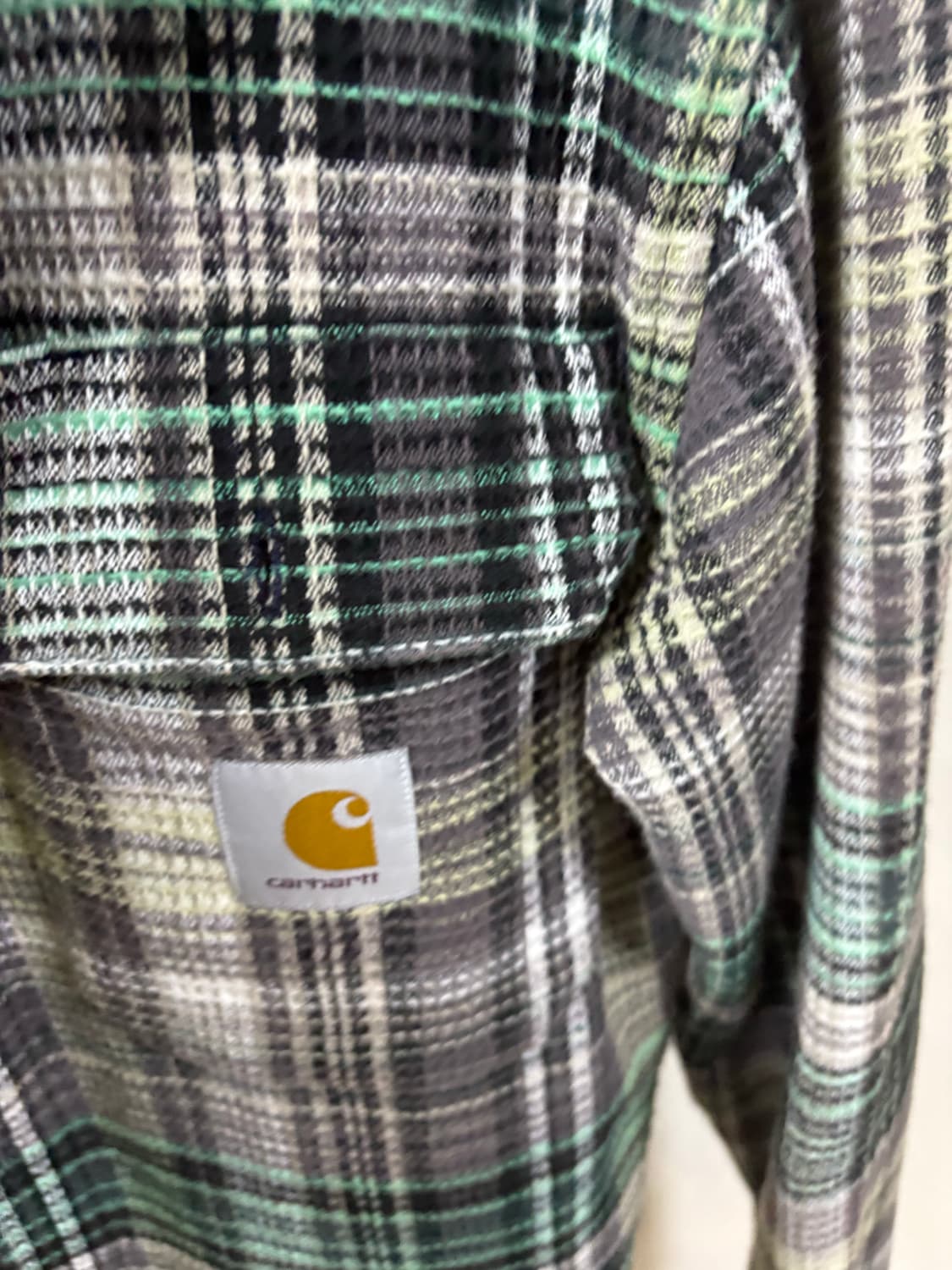 칼하트 L/S balmon shirt 상품이미지3