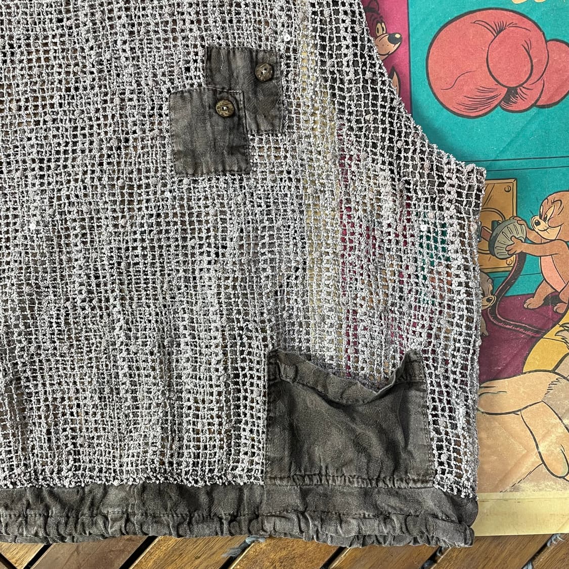 [F]빈티지 히피 레이어드 베스트  상품이미지2