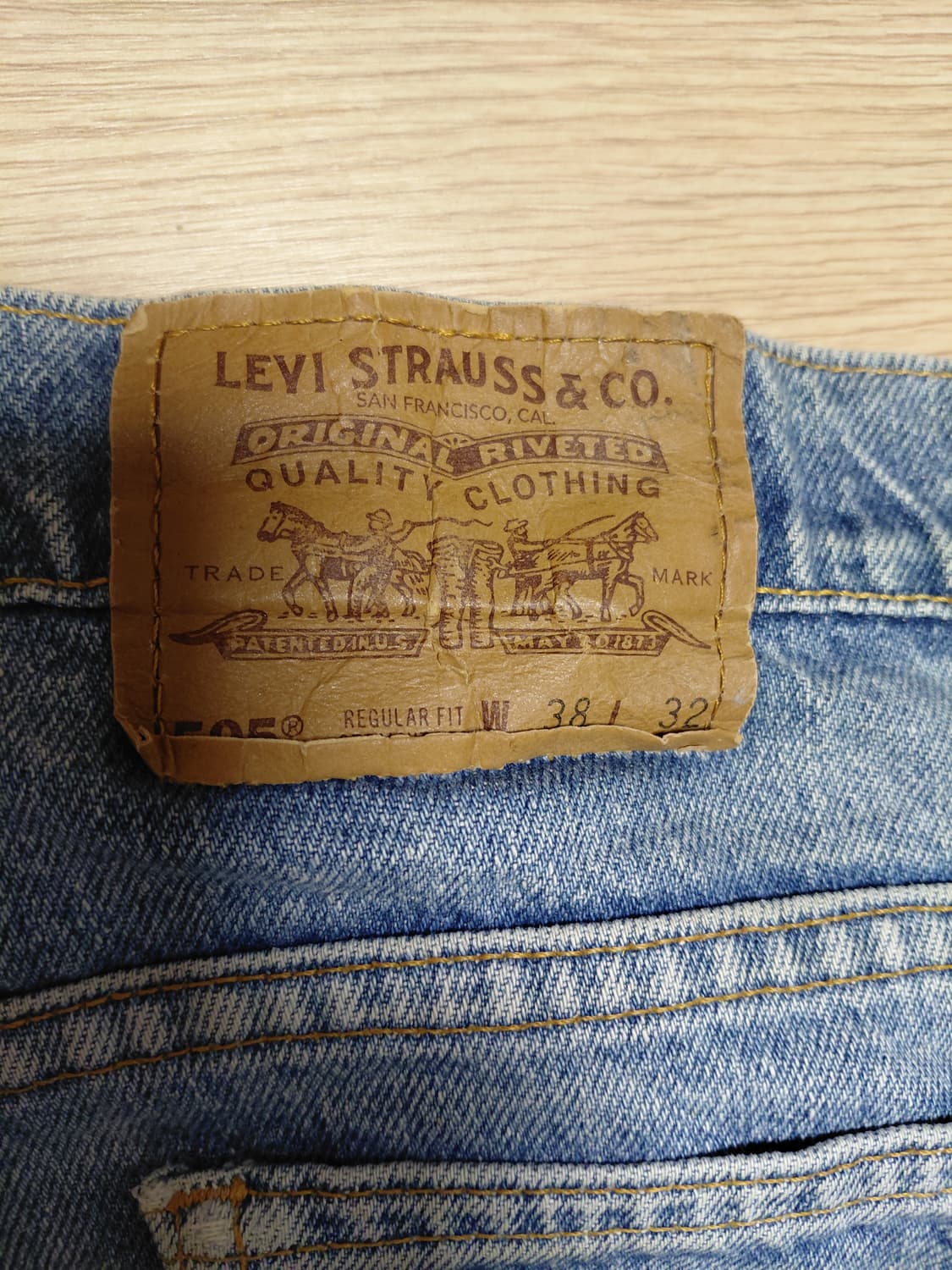 리바이스 505 오랜지탭 38/32 상품이미지4