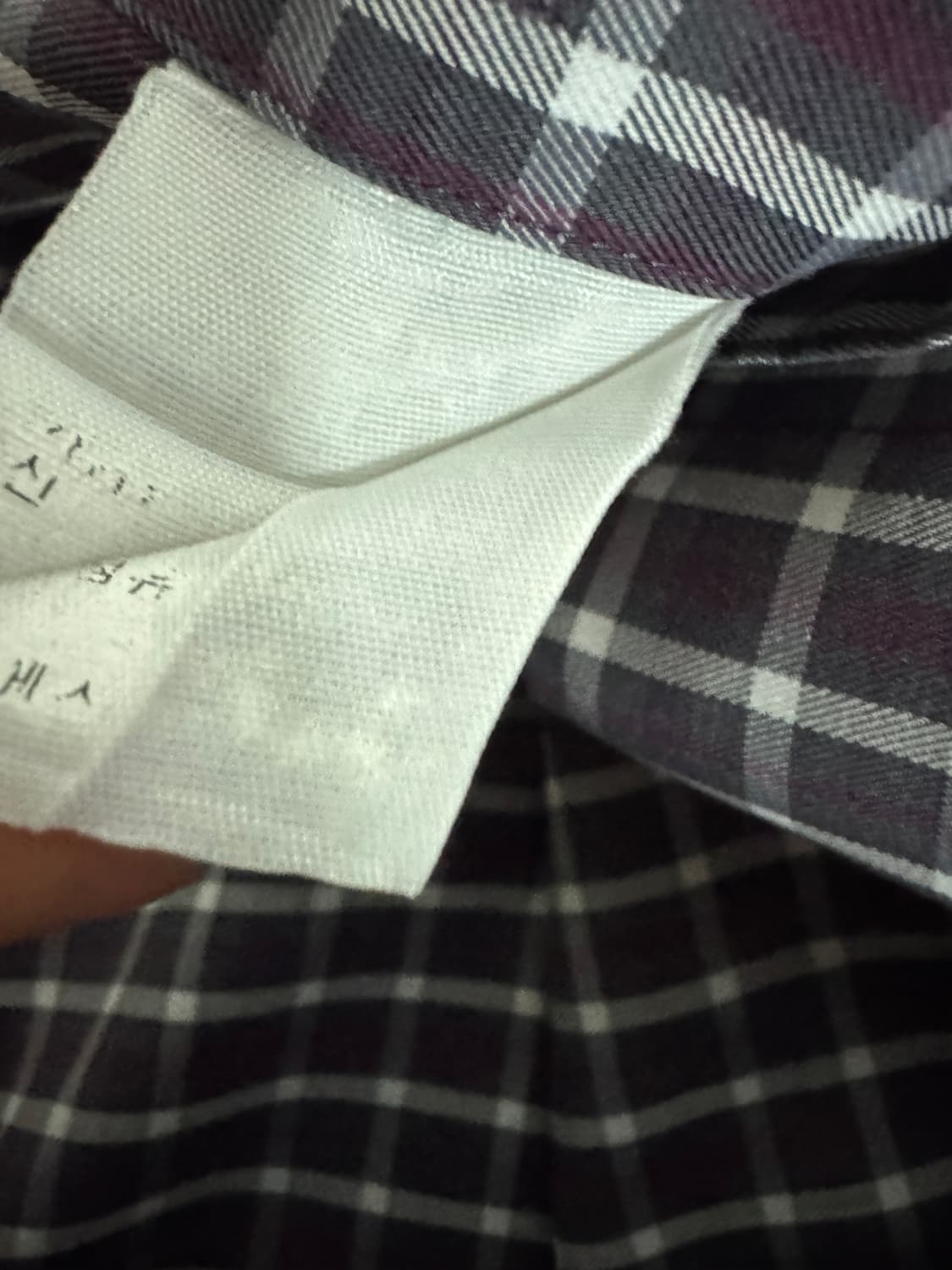 루이까또즈 클래식 체크 셔츠 L 상품이미지4