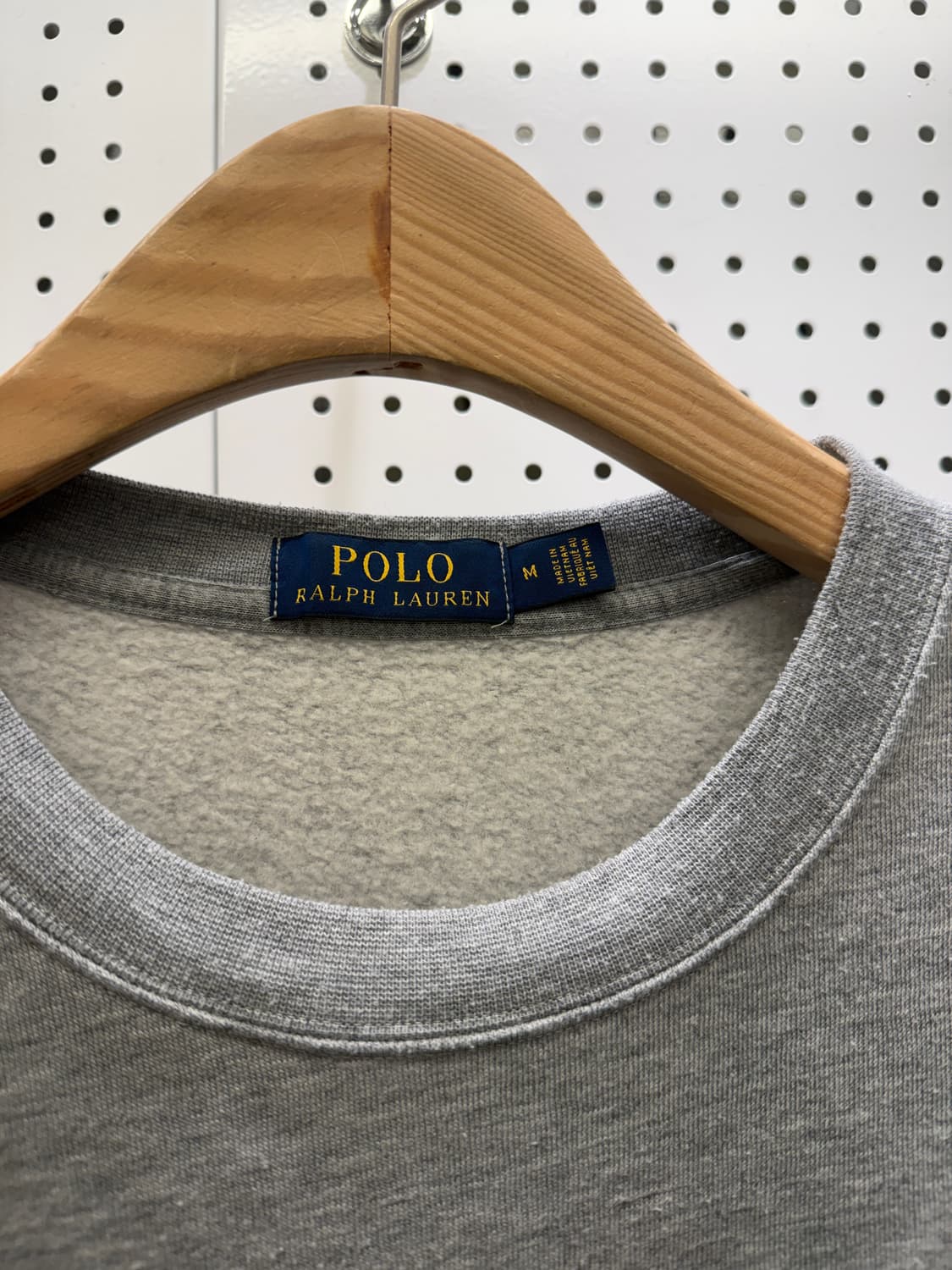 폴로 랄프로렌 신형 빅로고 그레이 맨투맨 U734 상품이미지5