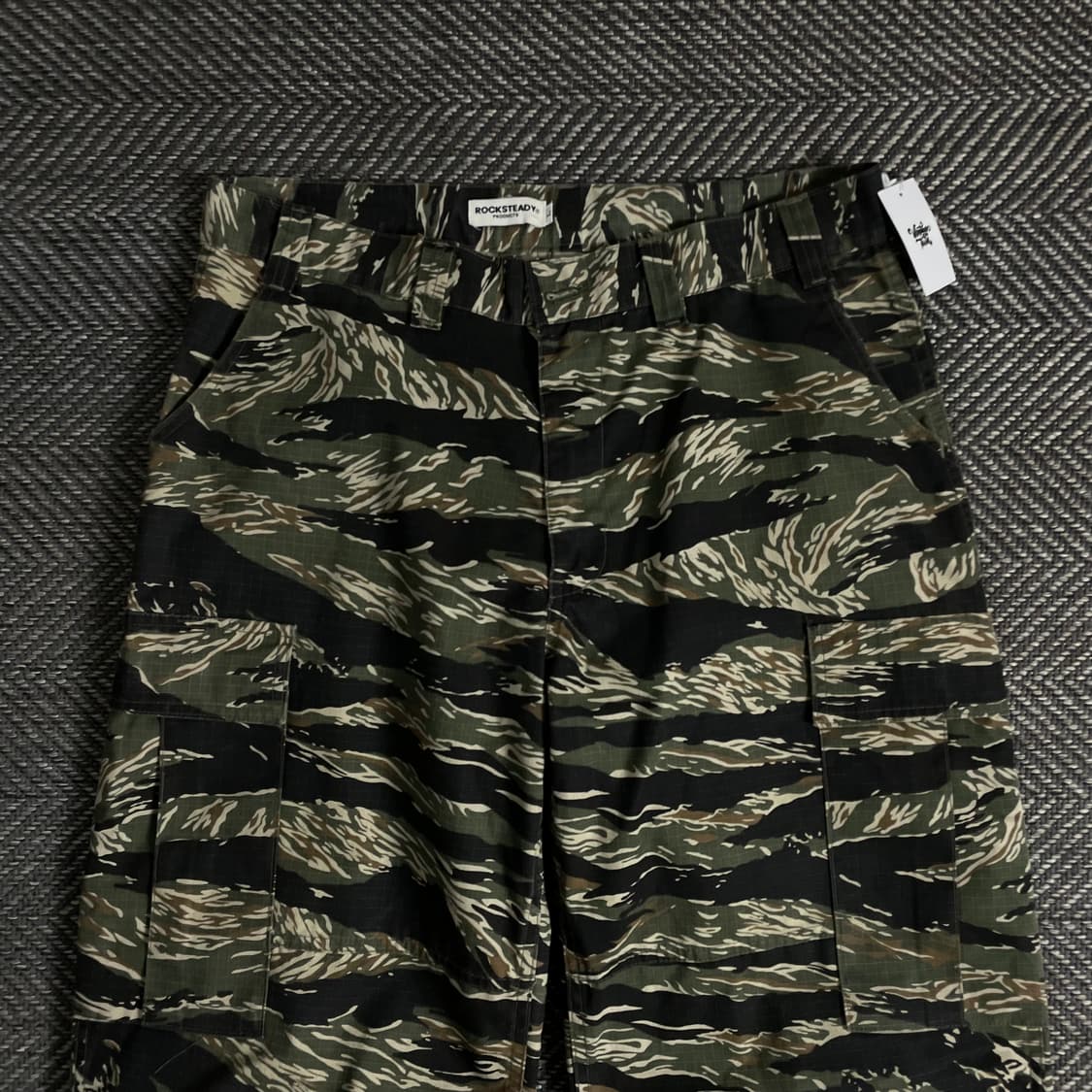 락스테디 타이거 카모플라쥬 퍼티그 카고 팬츠o 3462 상품이미지3