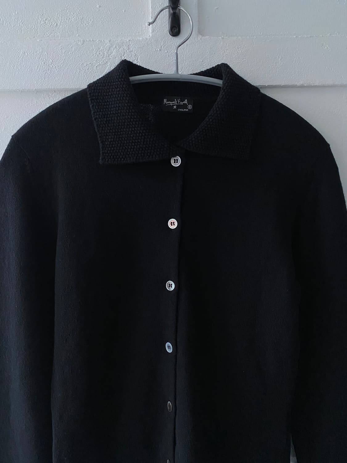 [Margaret howell] 와플칼라 가디건 상품이미지2