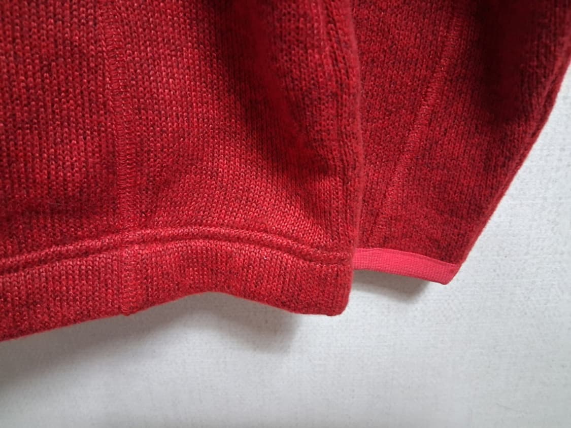 일본빈티지 TIGORA 티고라 남성 기모 반집업티 남성105 110미착용 상품이미지6