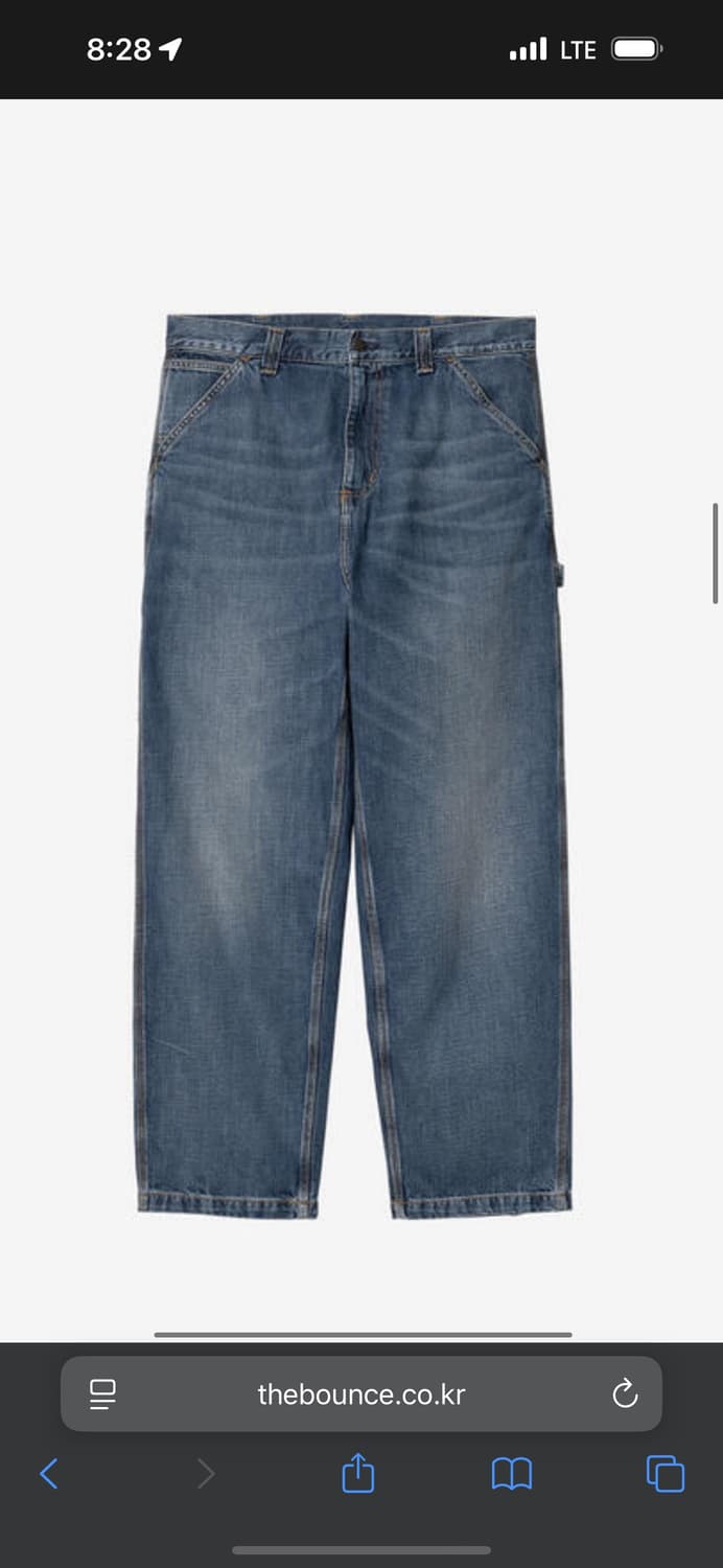 (m사이즈)칼하트WIP OG 싱글 니 팬츠 카마노 OG 상품이미지2