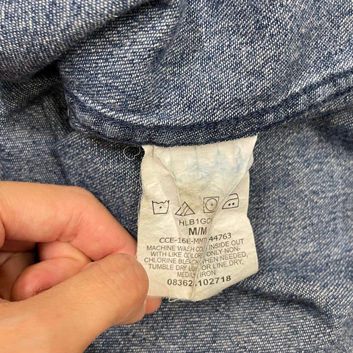 (M) Wrangler 랭글러 데님 셔츠 상품이미지7