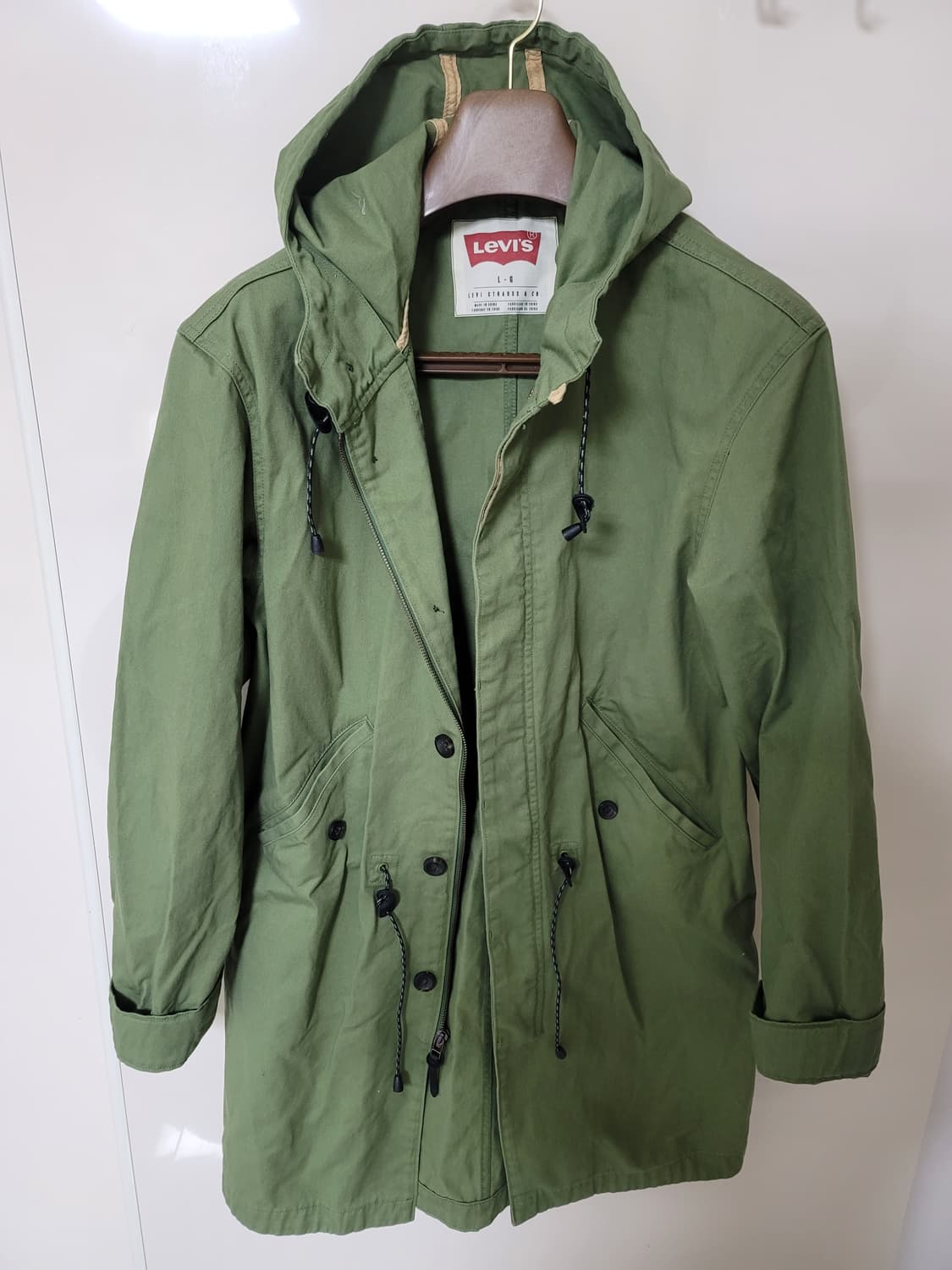 리바이스 피쉬테일 야상 100사이즈 상태극상
 상품이미지1