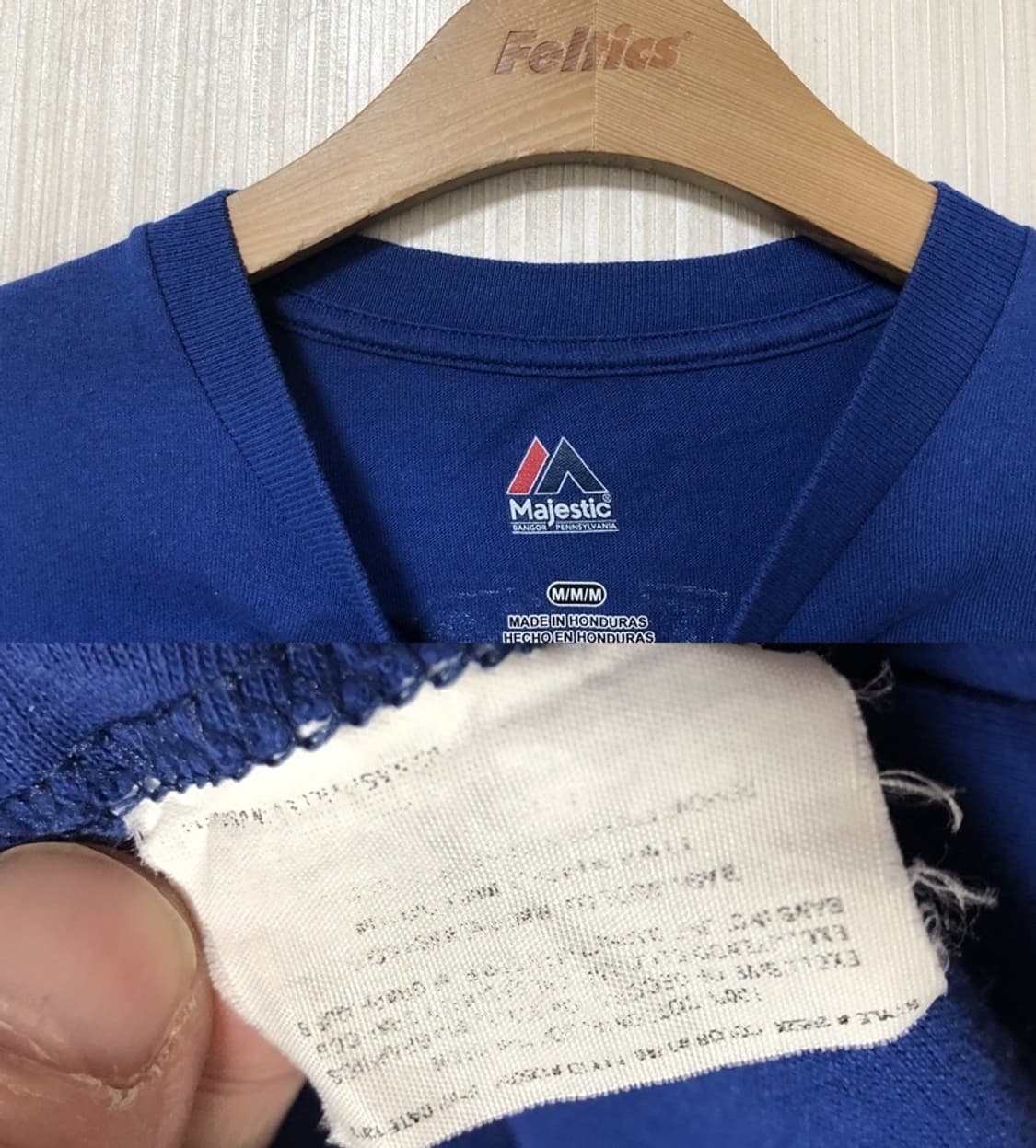 MLB 마제스틱 텍사스레인져스 플레이어티셔츠 M #17 추신수 상품이미지5