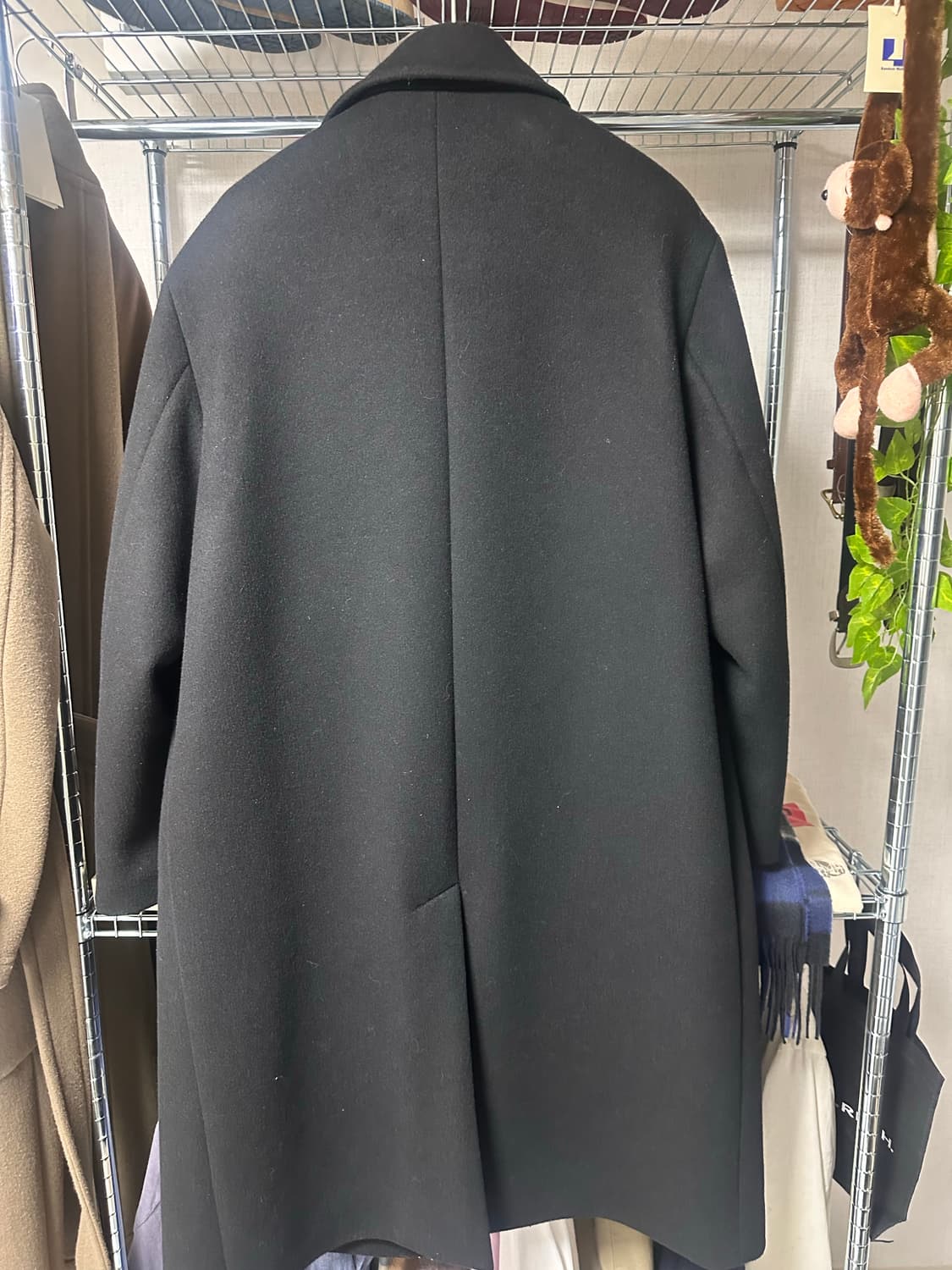 인사일런스 캐시미어 더블 롱코트 상품이미지2