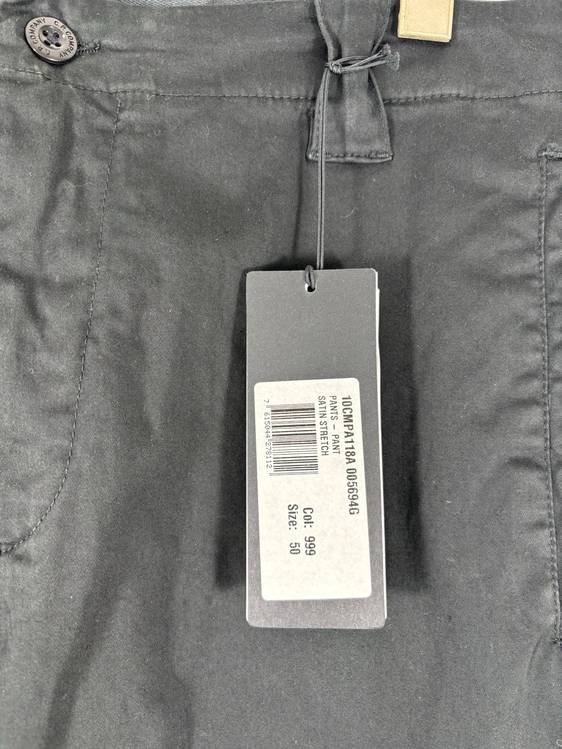 (새상품)CP컴퍼니 렌즈와펜 카고팬츠 블랙 50 상품이미지4