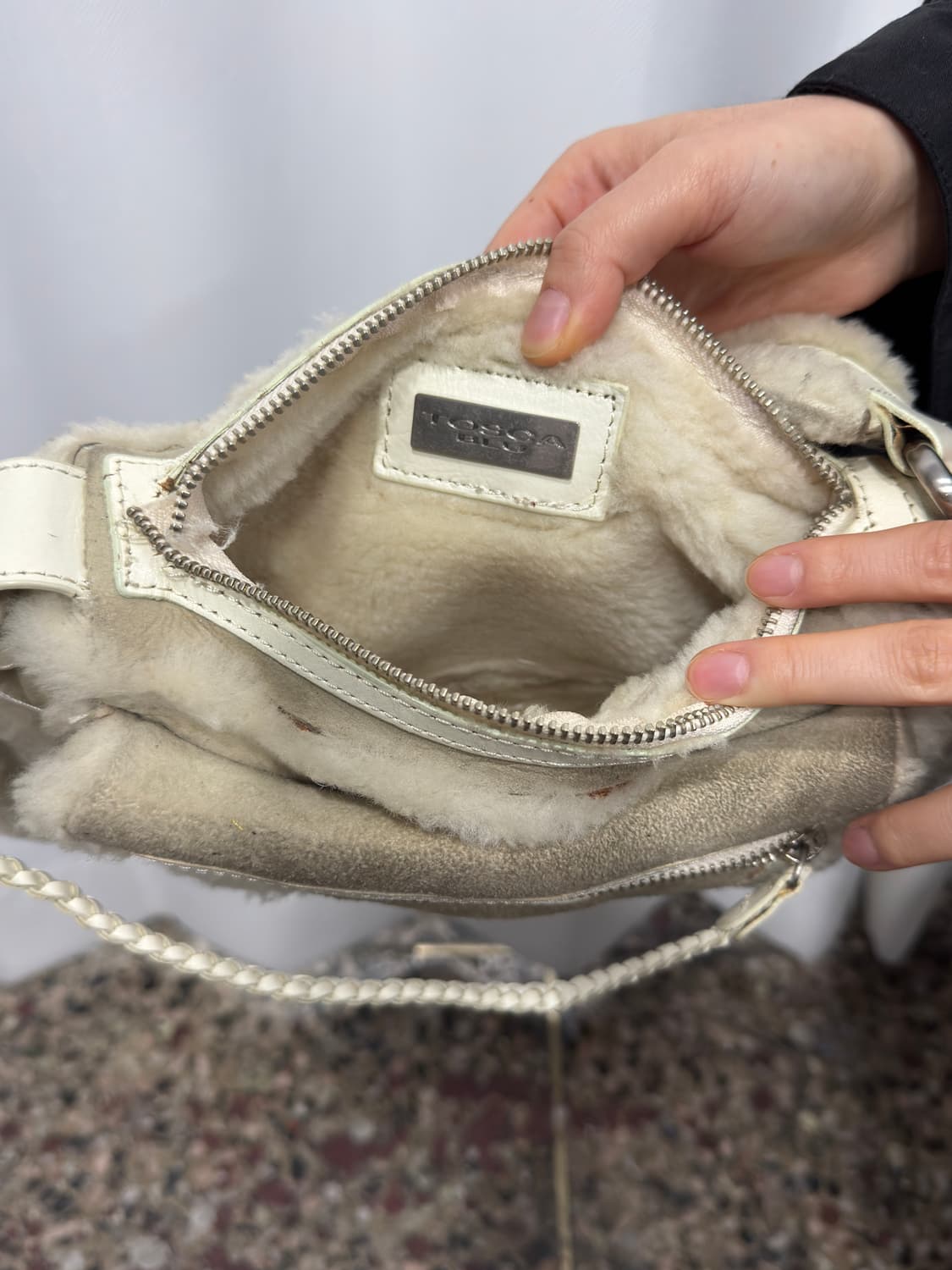 tosca blu fur design bag 상품이미지6