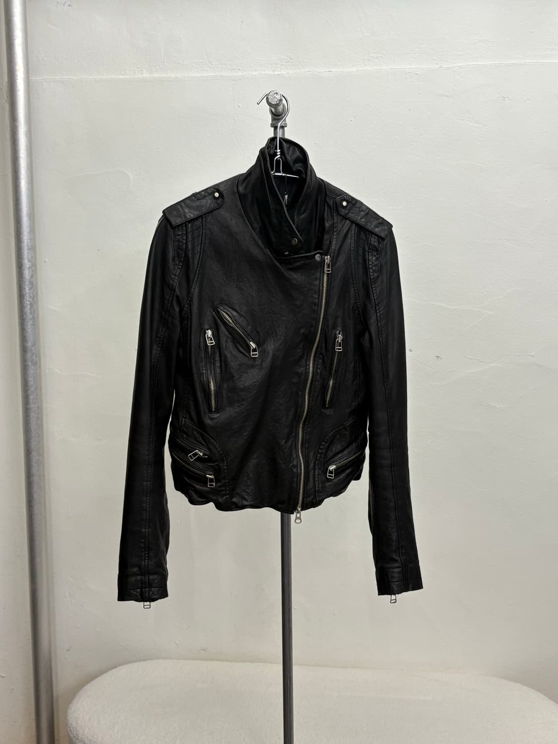 빈티지 가죽 자켓 상품이미지1