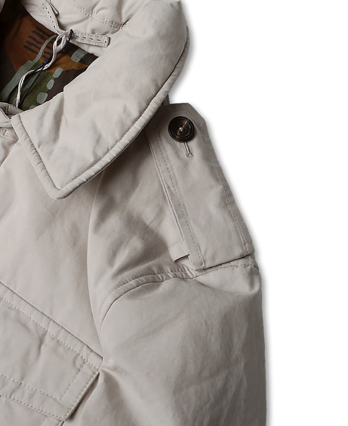 몬테도로 [Montedoro] 라이트 그레이 M-65 타입 다운 자켓 상품이미지3