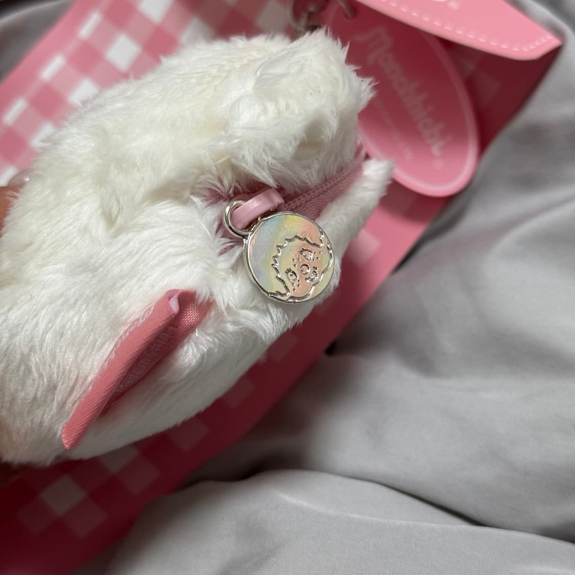 몬치치 치무탄 한정 딸기 챠무 캐릭터 파우치 키링 인형 상품이미지3