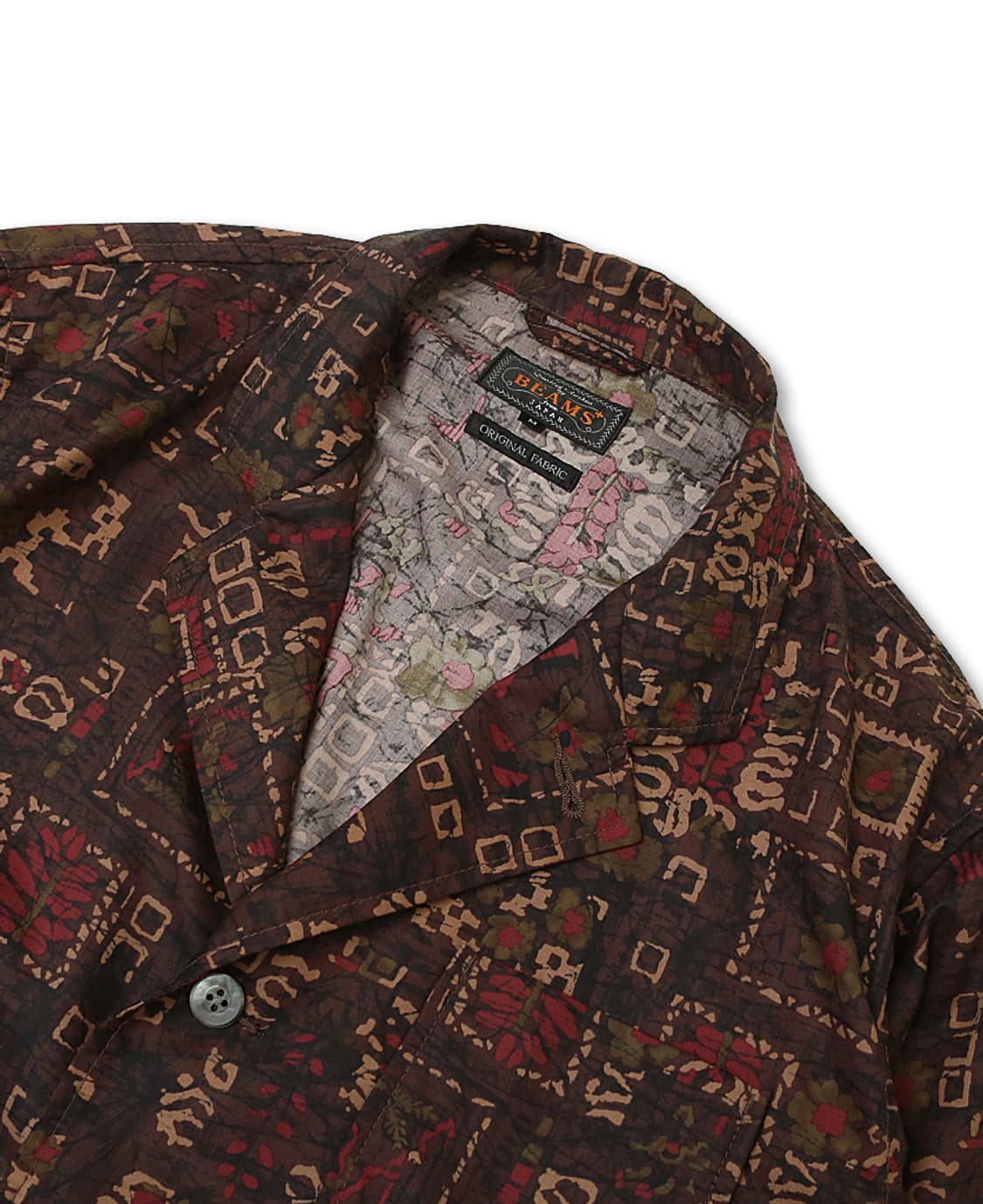 빔즈 플러스 [Beams +] 기하학 패턴 컴포트 재패니즈 셋업 상품이미지3