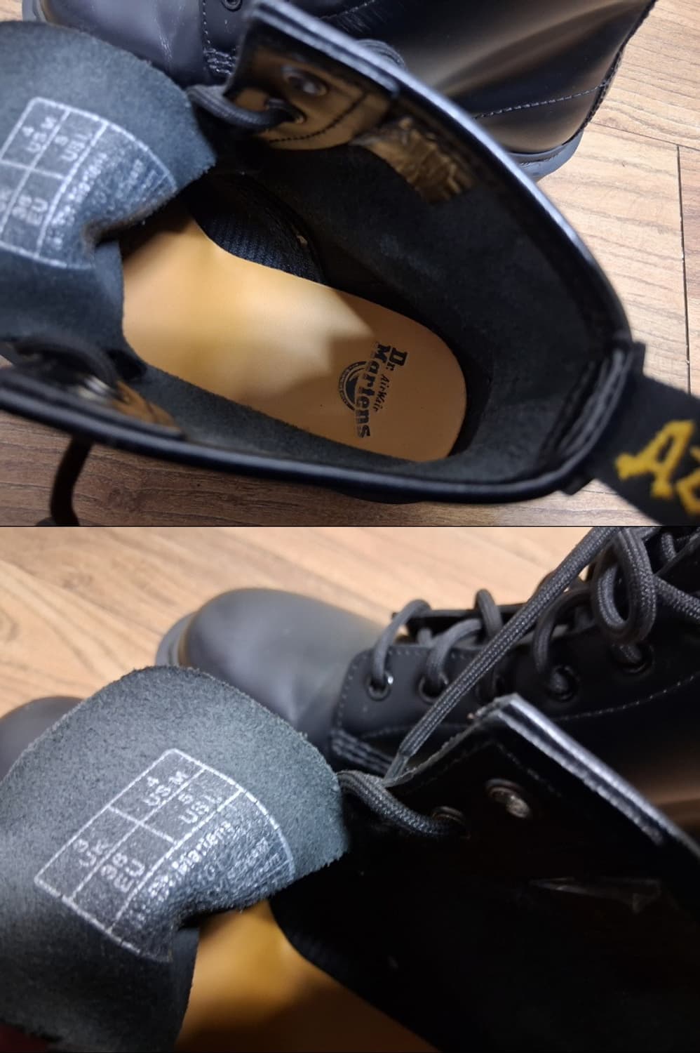 DR Martens 닥터마틴 여성 6홀 하이탑워커 225mm230mm
 상품이미지9