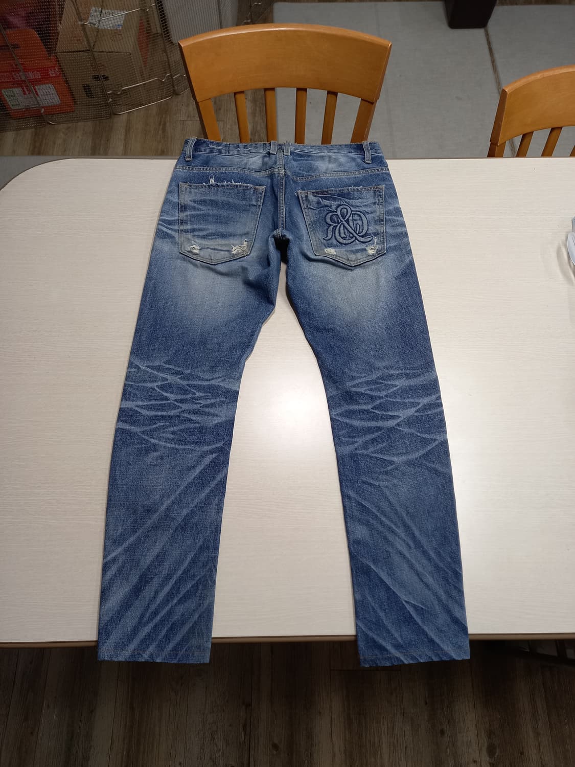 30 DPSR Kor 데미지워싱 슬림일자진 30-164 상품이미지2