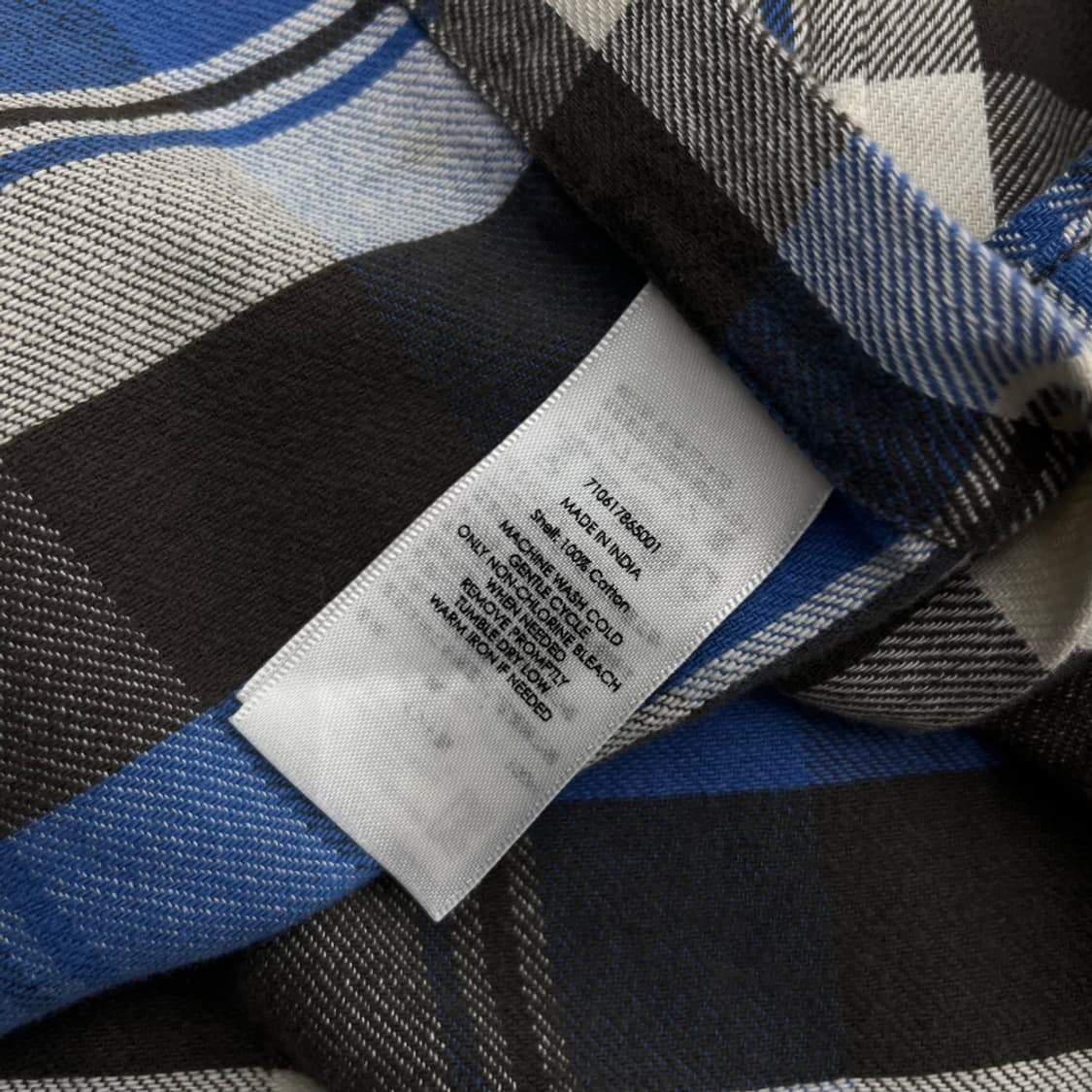 폴로 랄프로렌 버튼포켓 파스텔 타탄체크 울 셔츠 XS 상품이미지6