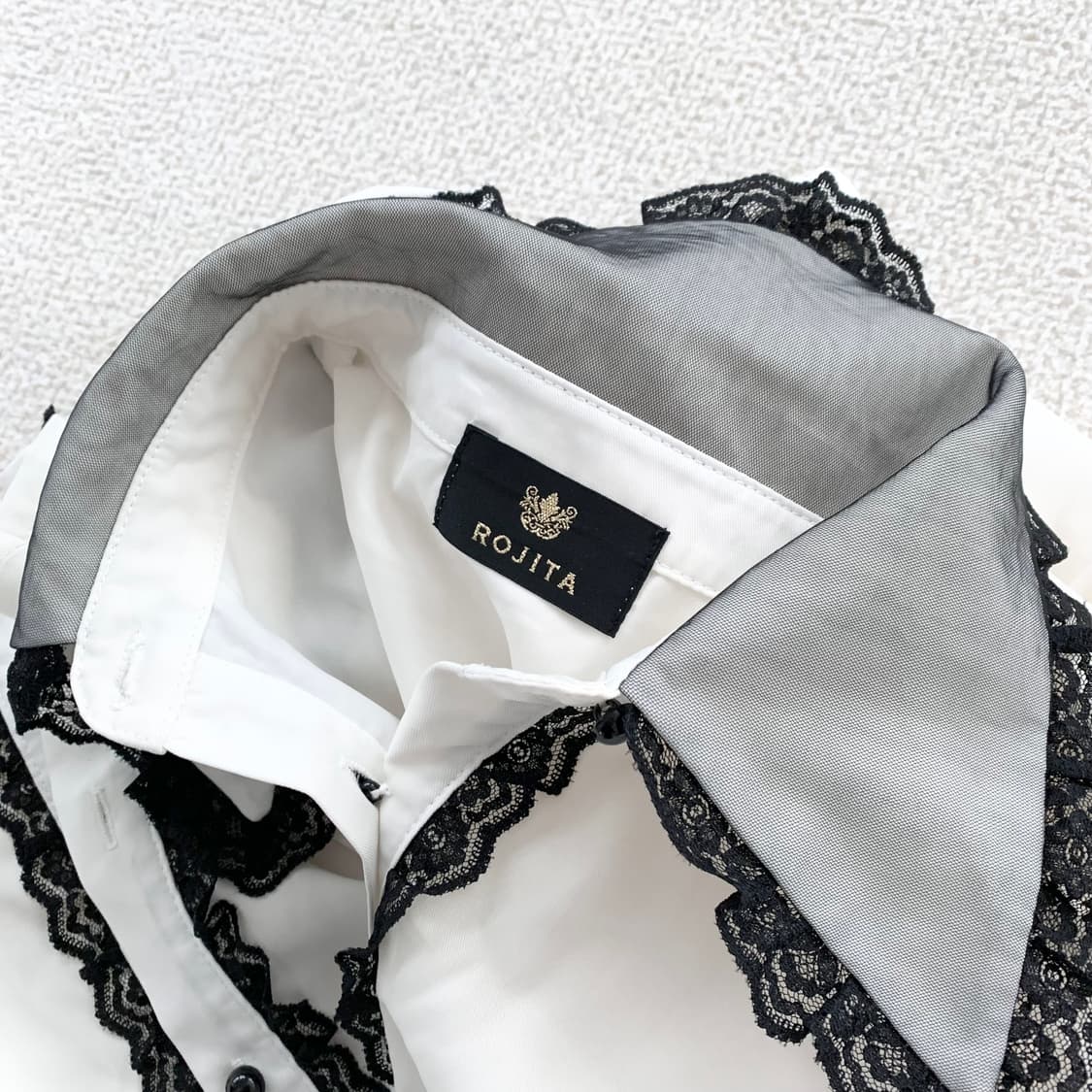Rojita ♥ 로지타 빅카라 레이스 블라우스 상품이미지4