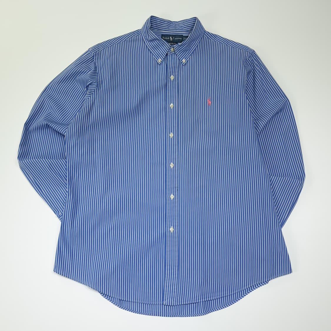 CL601 L 폴로 00s 스트라이프 핑크포니 블루 셔츠 남방 상품이미지1
