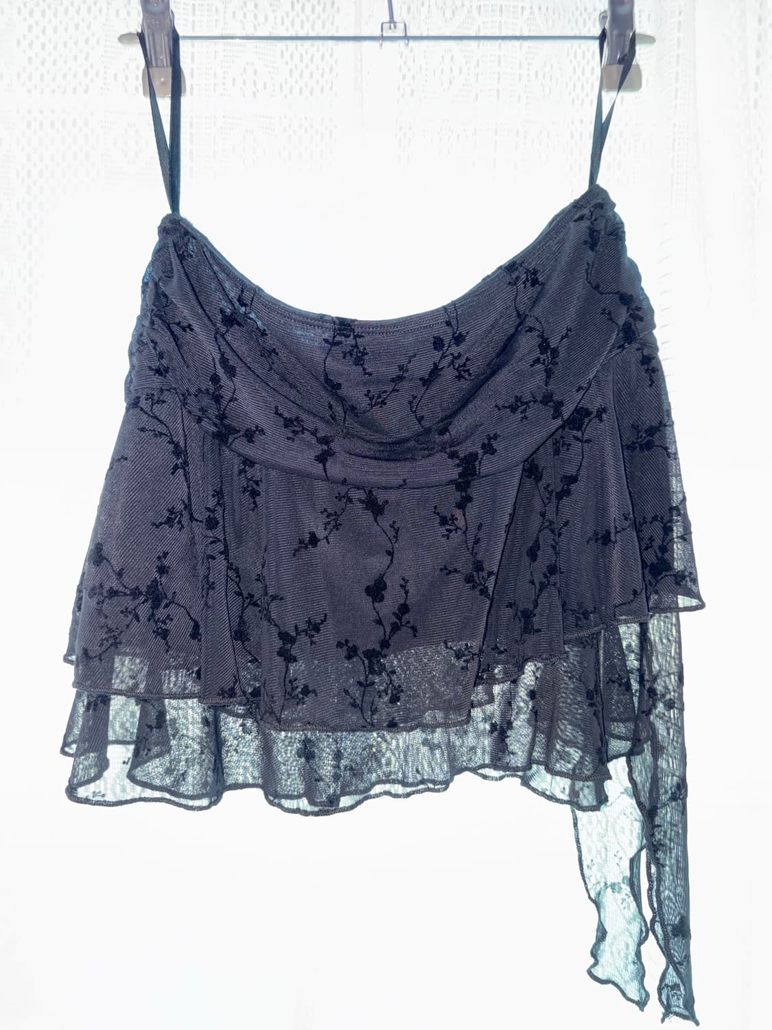 모텔락스 플로럴 쉬폰 스커트 상품이미지5