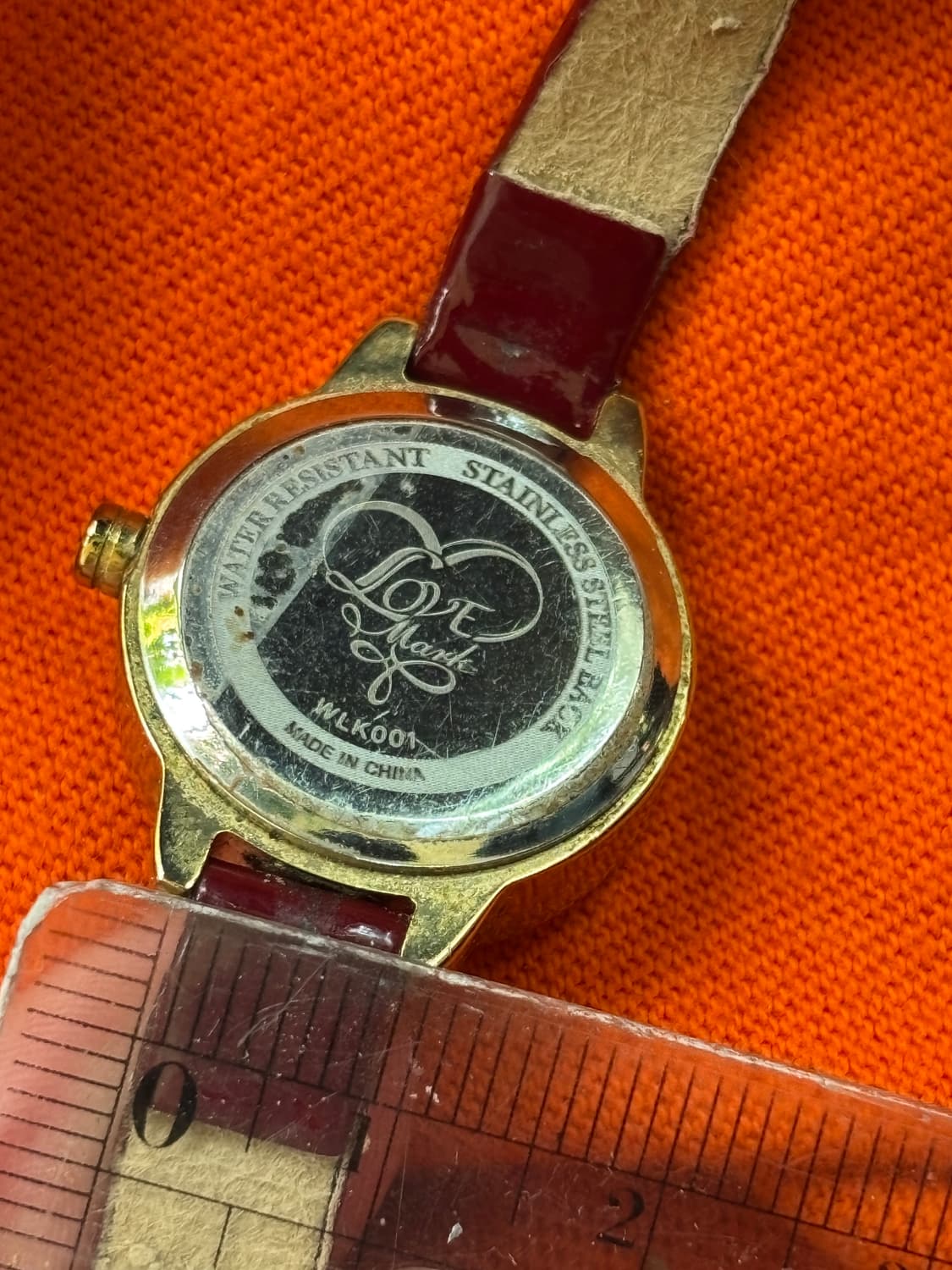 Vintages minigold leather watch 상품이미지2