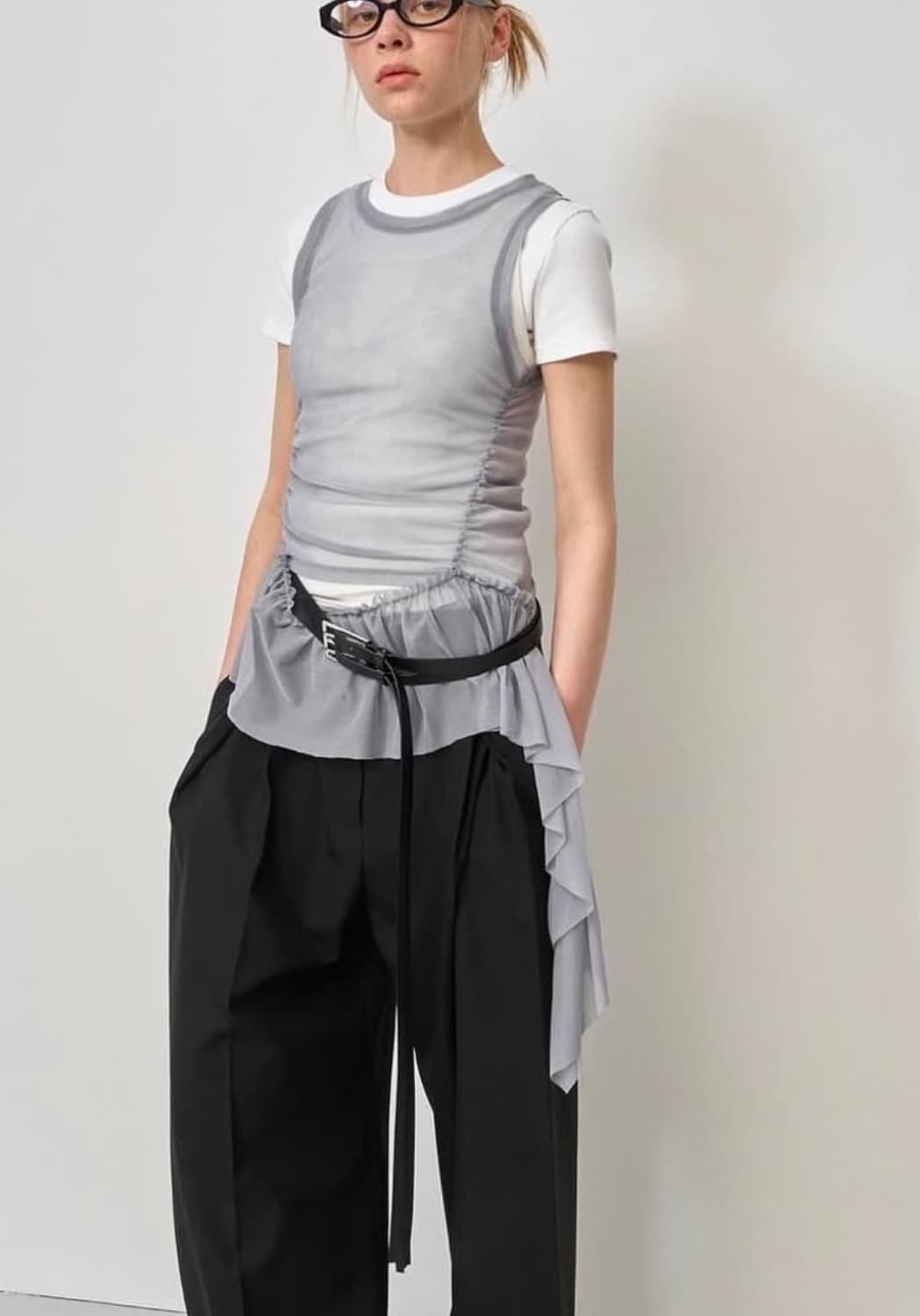 LCDC 레이어드 니트 탑  상품이미지1