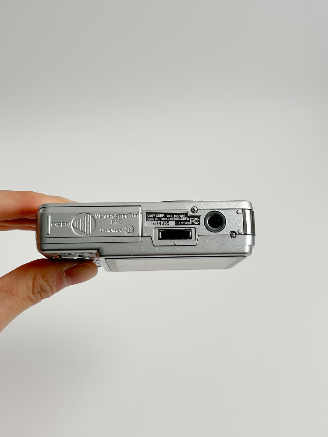 굿컨디션!) 소니 사이버샷 w55 Cybershot 빈티지 디카 상품이미지8