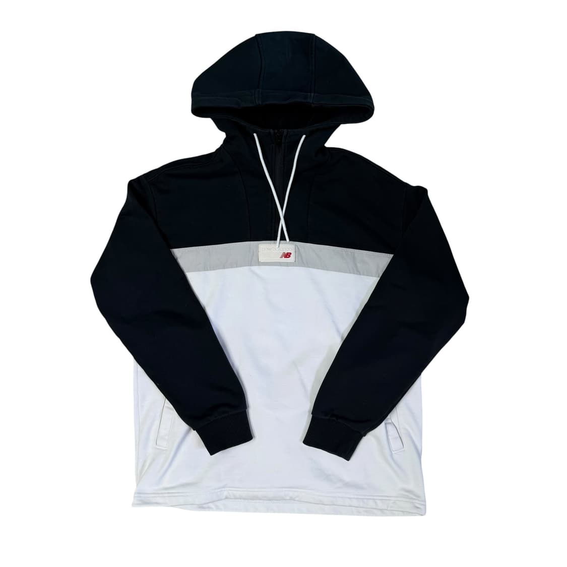뉴발란스 후드 반집업 상품이미지1