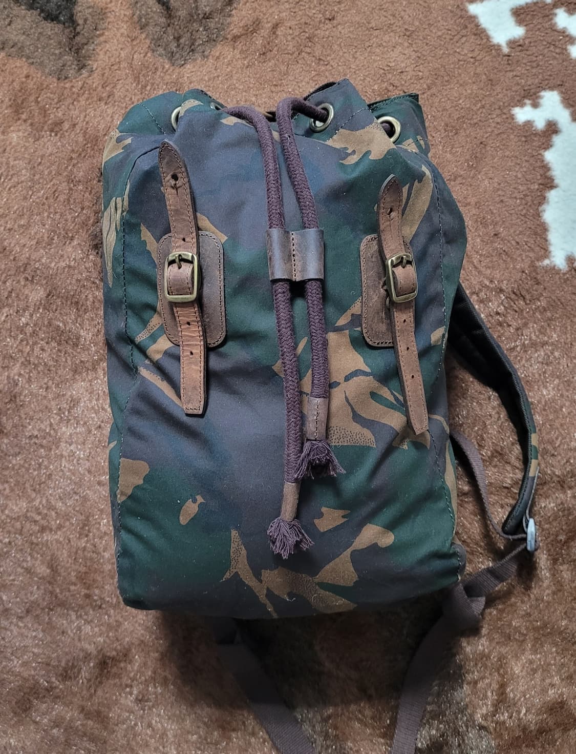 새제품 영국 직구 바버 톤다운 카모 패턴 중소형 데일리 백팩 상품이미지8