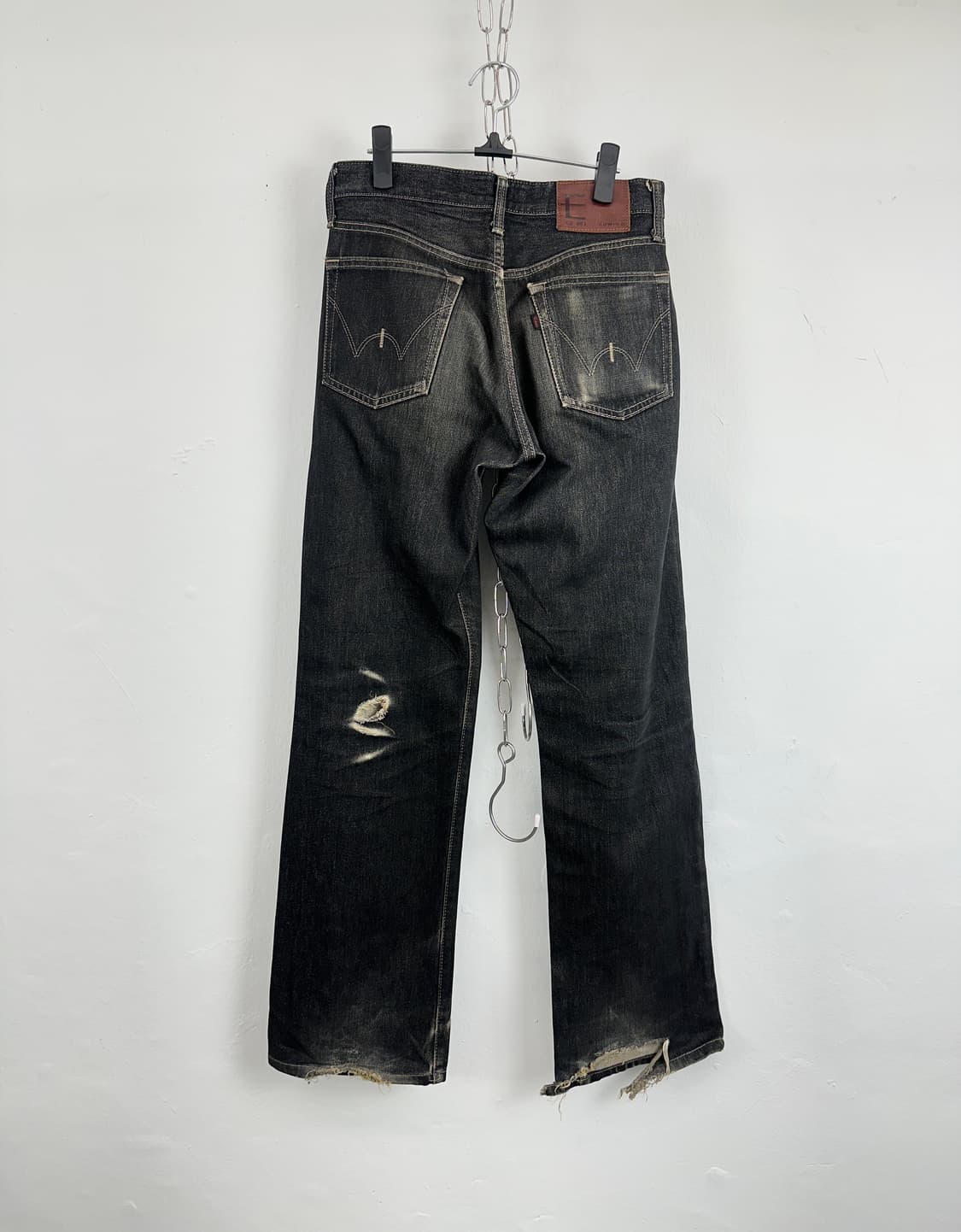 Edwin E-Function Distressed Denim Jeans 상품이미지1