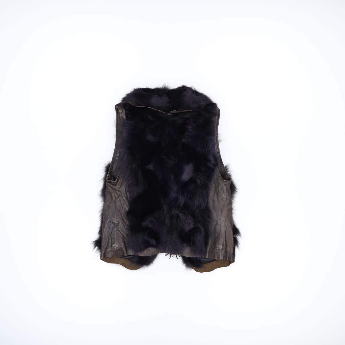 [85] BCBG 토끼털 양가죽 조끼 베스트 0105J 상품이미지2