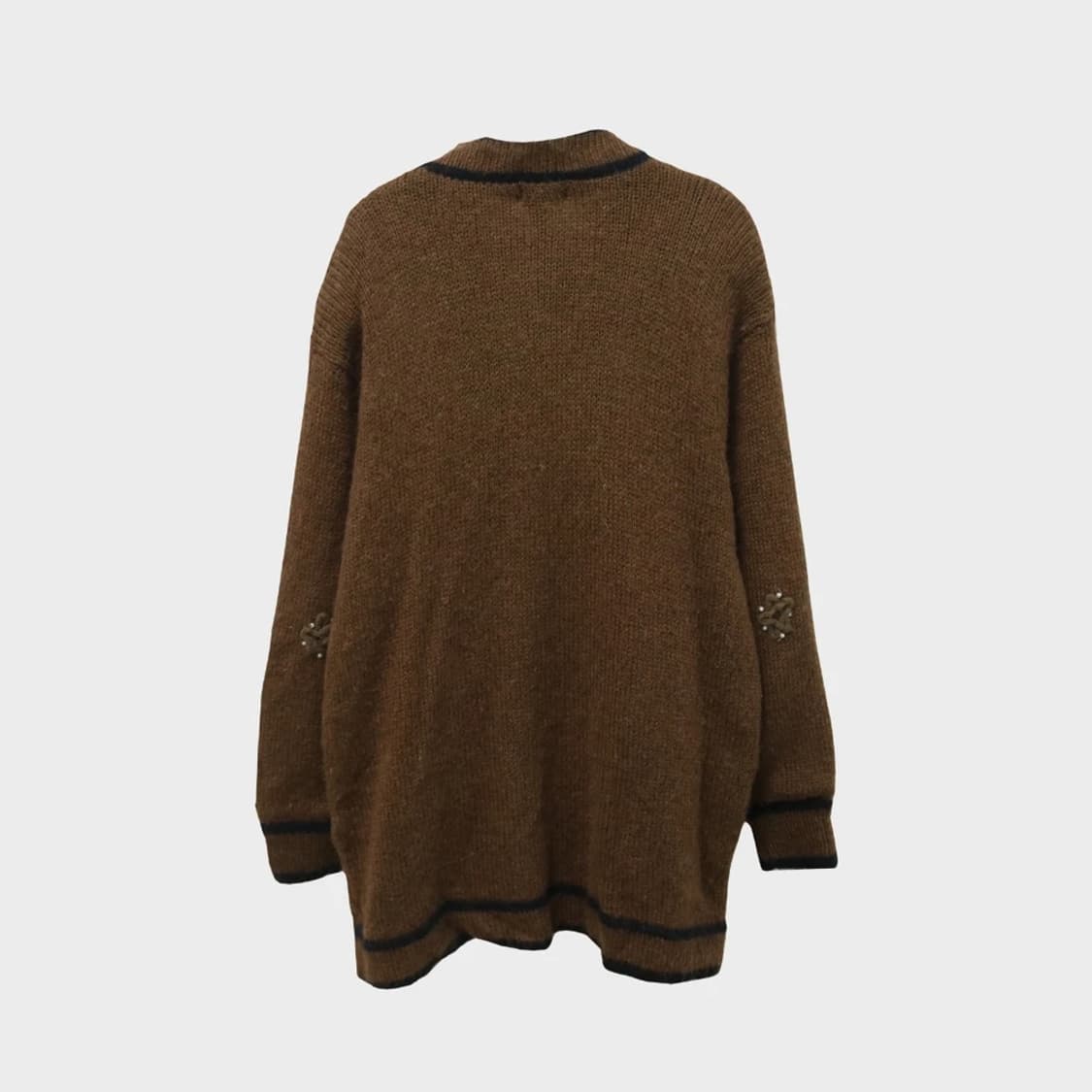 모리걸 무드 울 혼방 롱 가디건 62182 상품이미지2