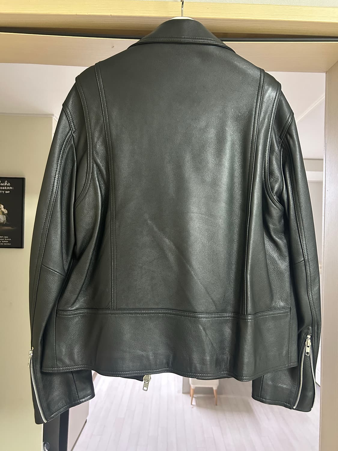 도프제이슨 램스킨 라이더 자켓 L 상품이미지2