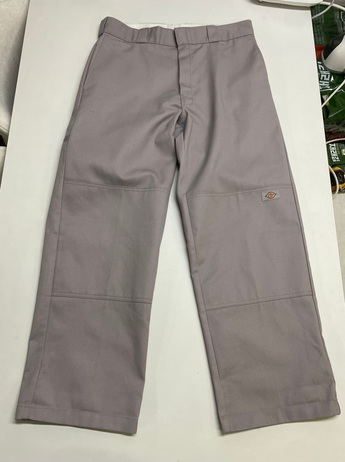 더블니 85283 루즈핏 워크팬츠 Silver  상품이미지3