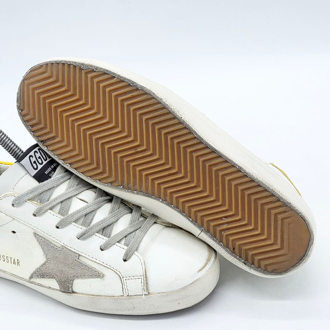  골든구스 우먼스 슈퍼스타 흰/노 (37)  상품이미지3