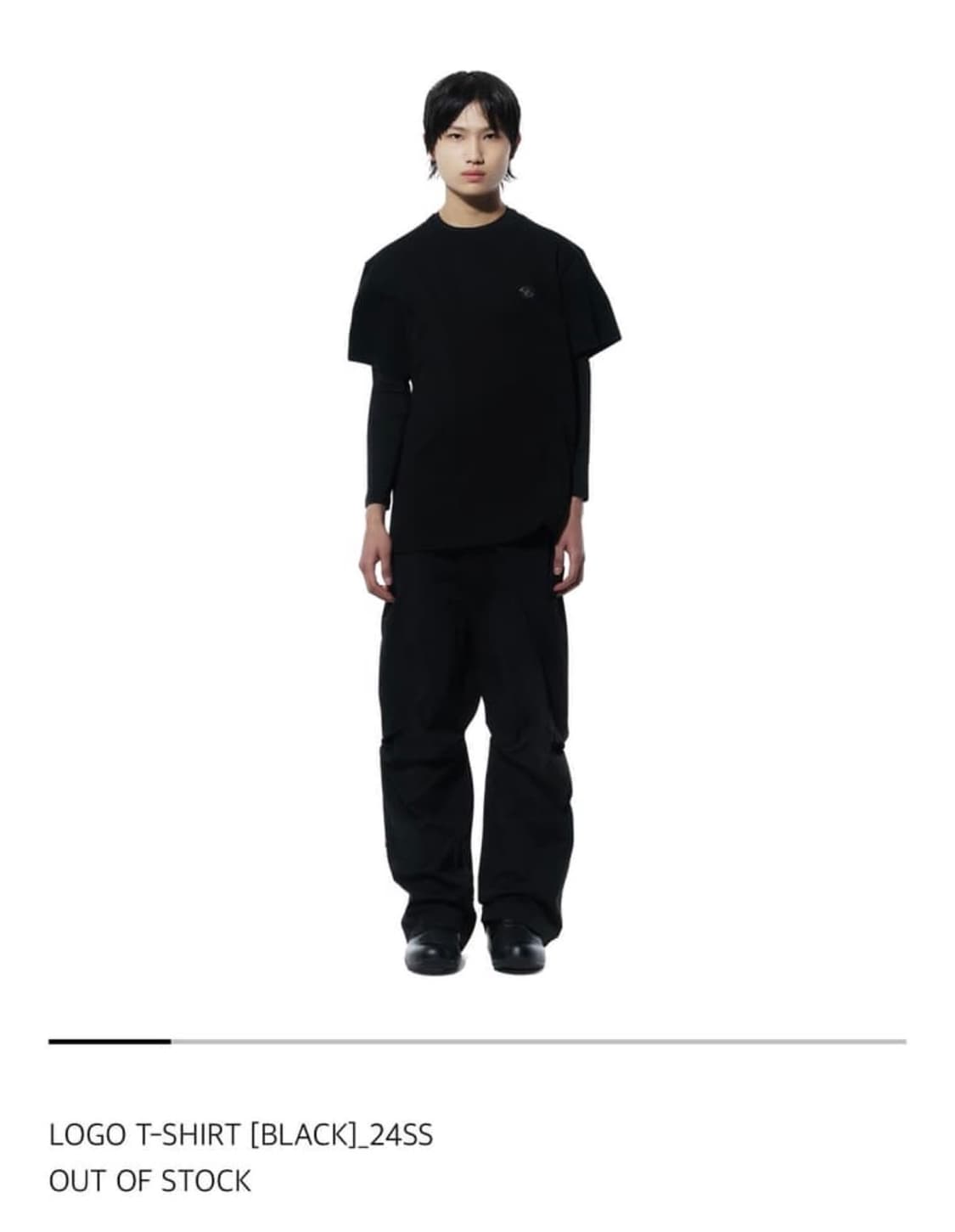 산산기어 로고티셔츠 24ss 상품이미지1