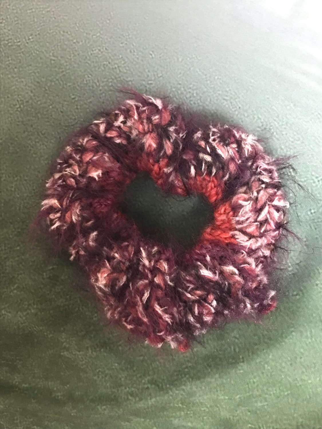 Handmade 뜨개 스크런치 상품이미지3