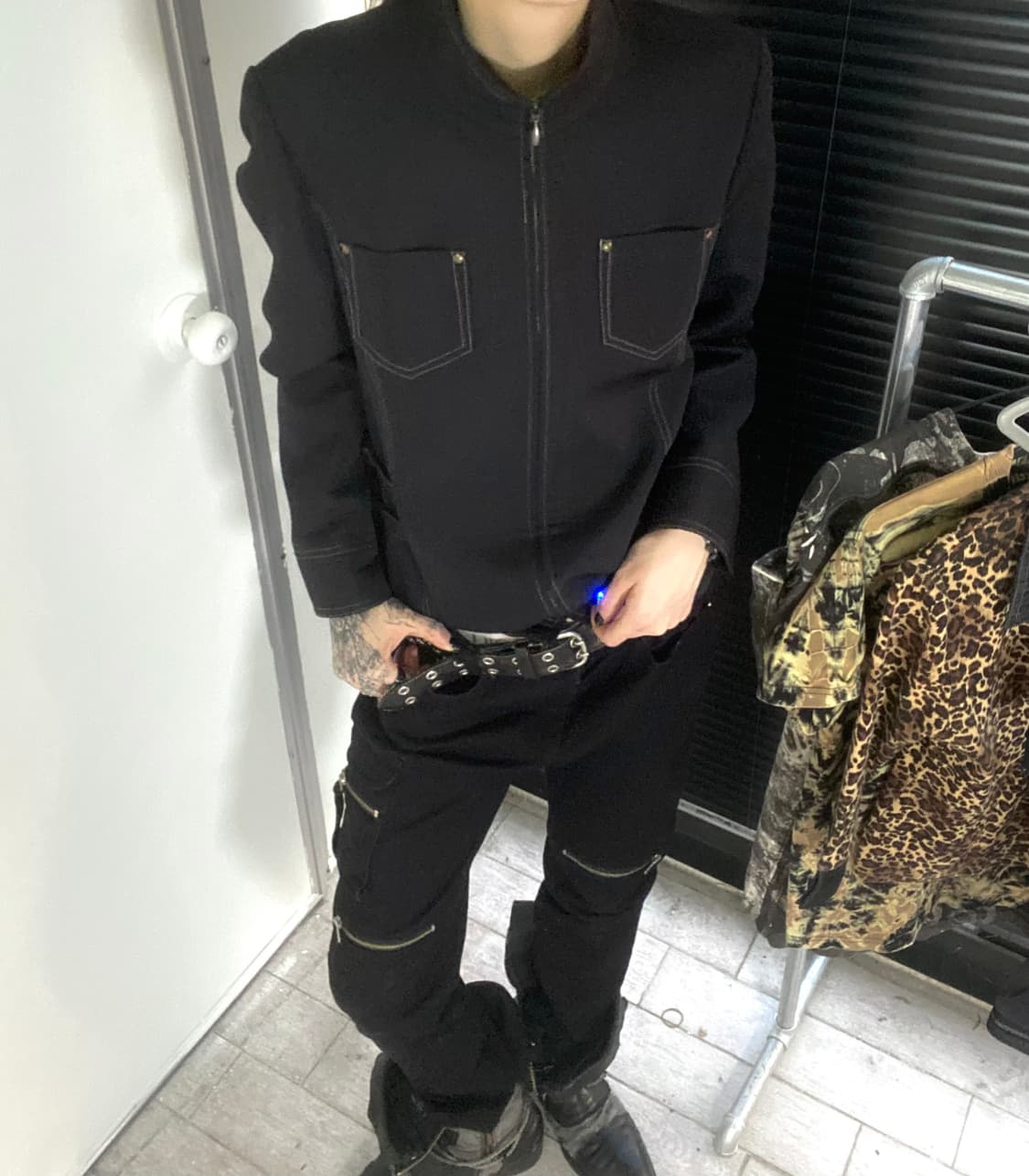 Stitch Point Vintage Jacket 상품이미지1