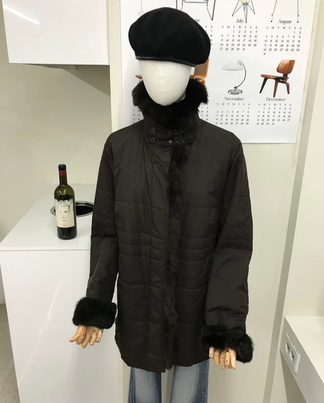 버버리 퍼자켓 (무스탕) 상품이미지1