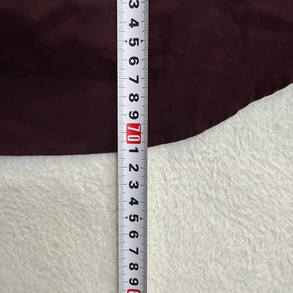 S GU 버건디 긴팔 셔츠 0429T 상품이미지6