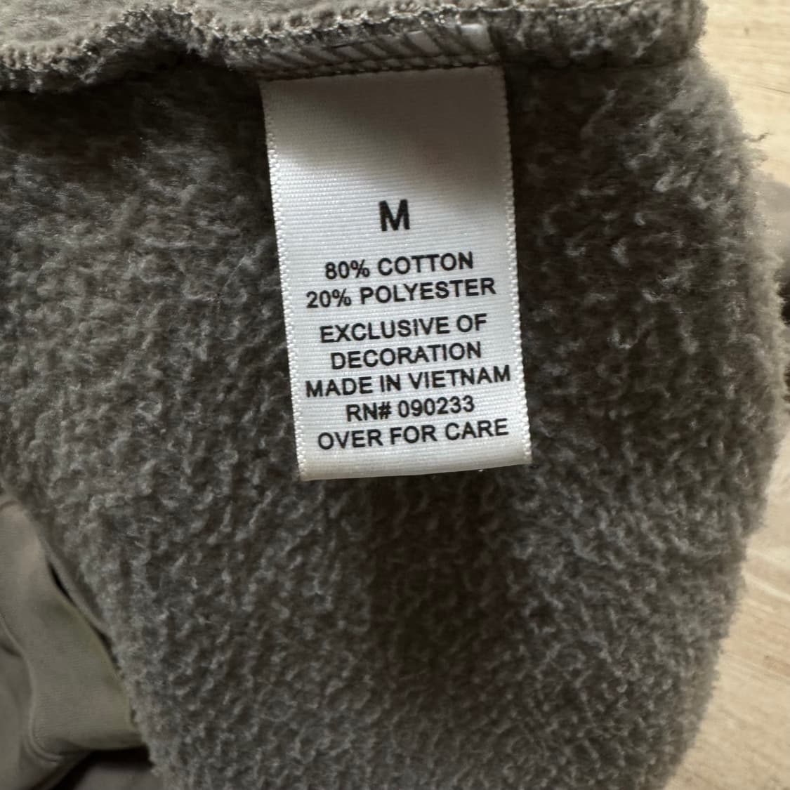 피어오브갓 에센셜 기모 맨투맨 상품이미지7