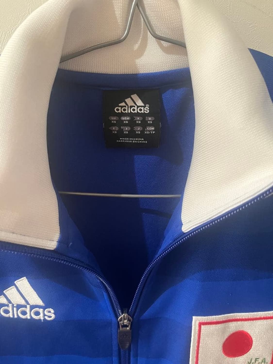 대장급 아디다스 JFA 일본 국기 트랙탑 져지 블루 상품이미지5