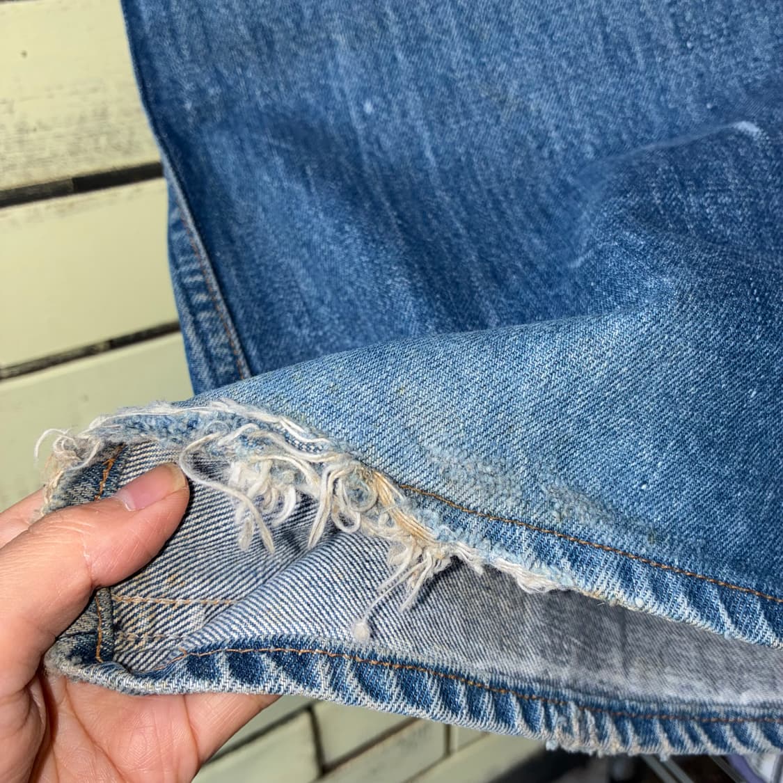 70s Levis 646 Bell Bottom Denim 상품이미지9