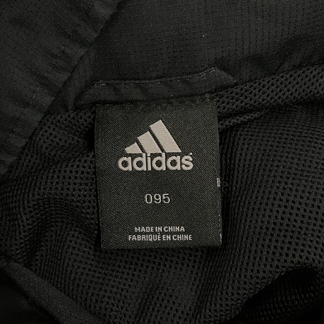 [정품/95] 아디다스 블랙 후드 바람막이 자켓 b17 상품이미지5