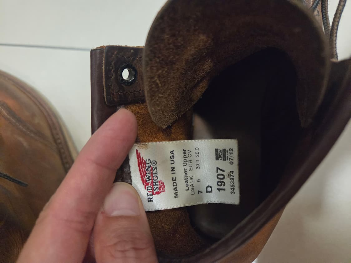 레드윙 1907 목토 250 상품이미지6