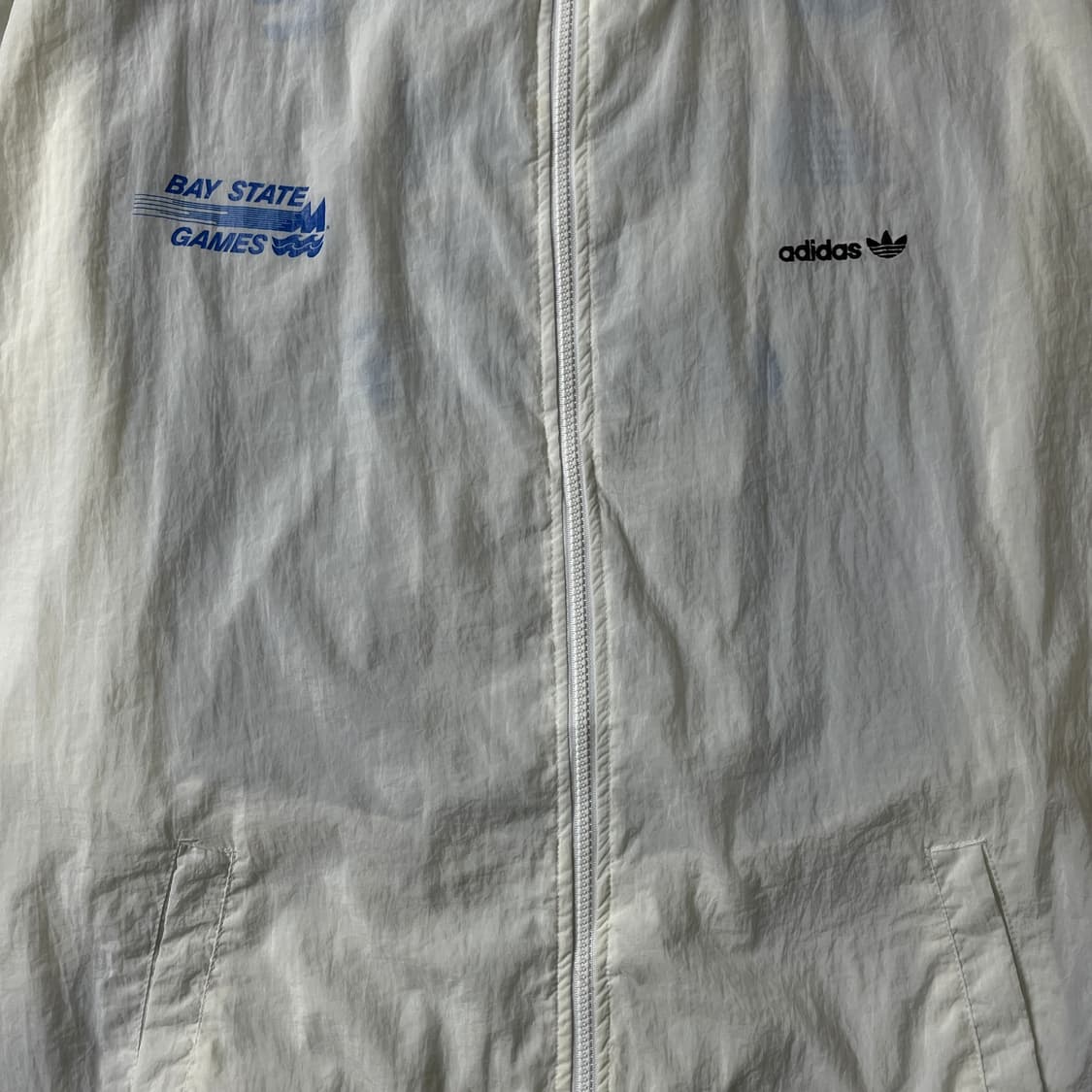 ADIDAS 1990s 아디다스 빈티지 크림 윈드브레이커 A00558 상품이미지3