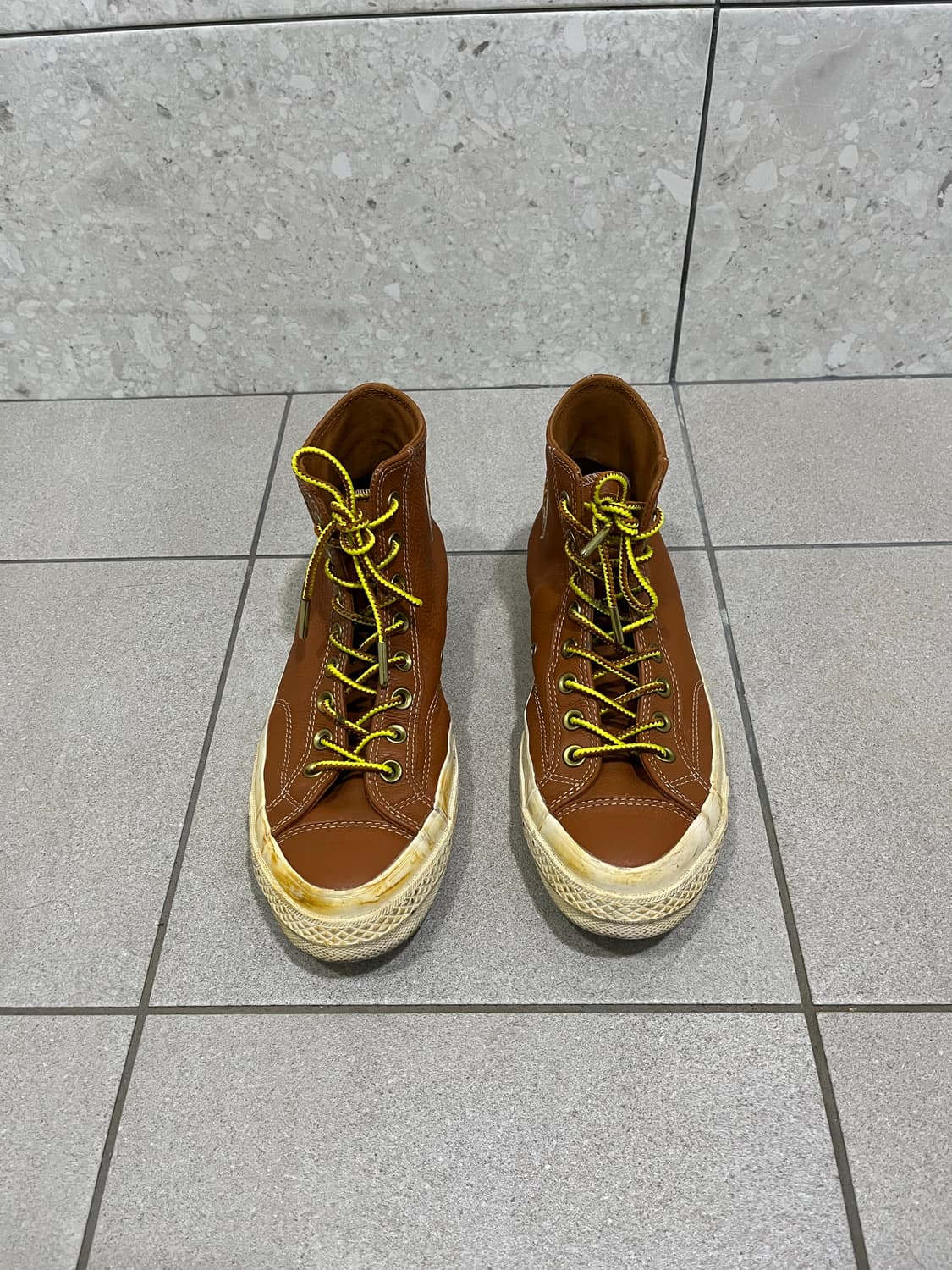 [260] 컨버스 척70 하이 레더 목토맛 상품이미지6