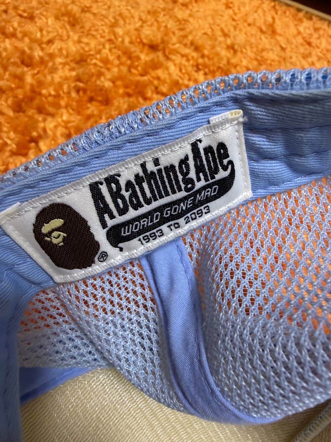 베이프 매쉬캡 블루 상품이미지4